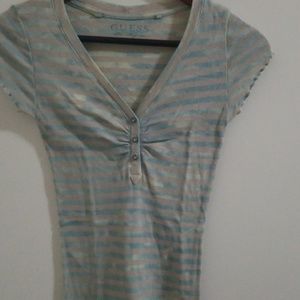 Guess stripe top